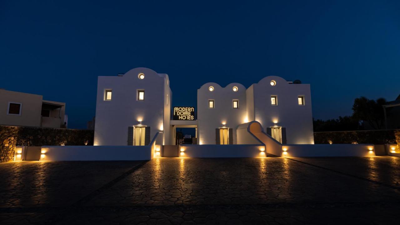 Modern Dome Homes Of Santorini Періса Екстер'єр фото