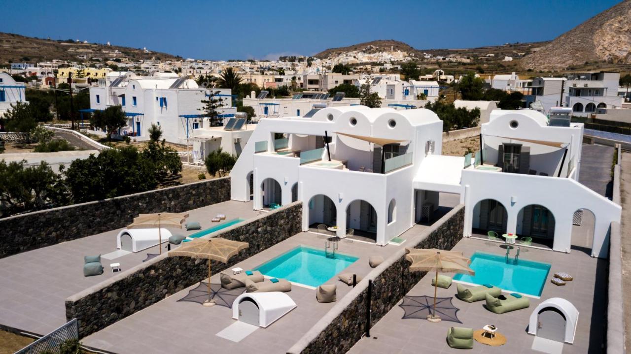 Modern Dome Homes Of Santorini Періса Екстер'єр фото