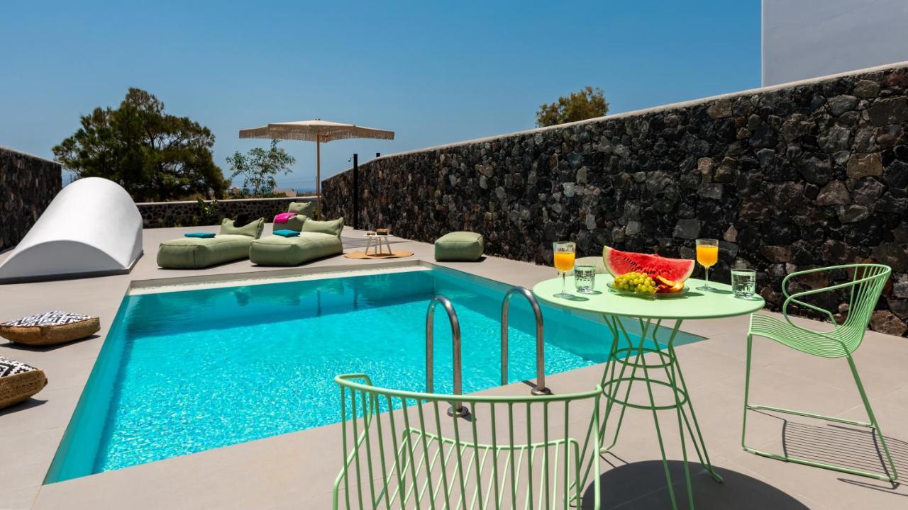 Modern Dome Homes Of Santorini Періса Екстер'єр фото