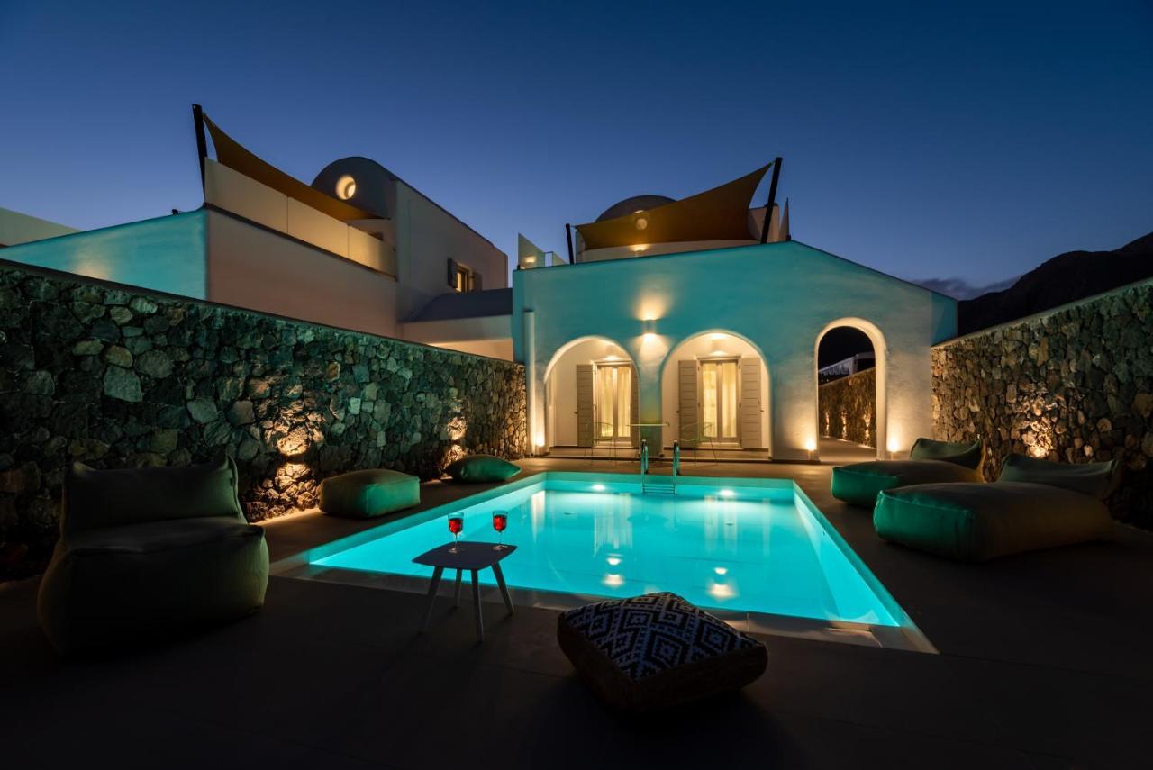 Modern Dome Homes Of Santorini Періса Екстер'єр фото