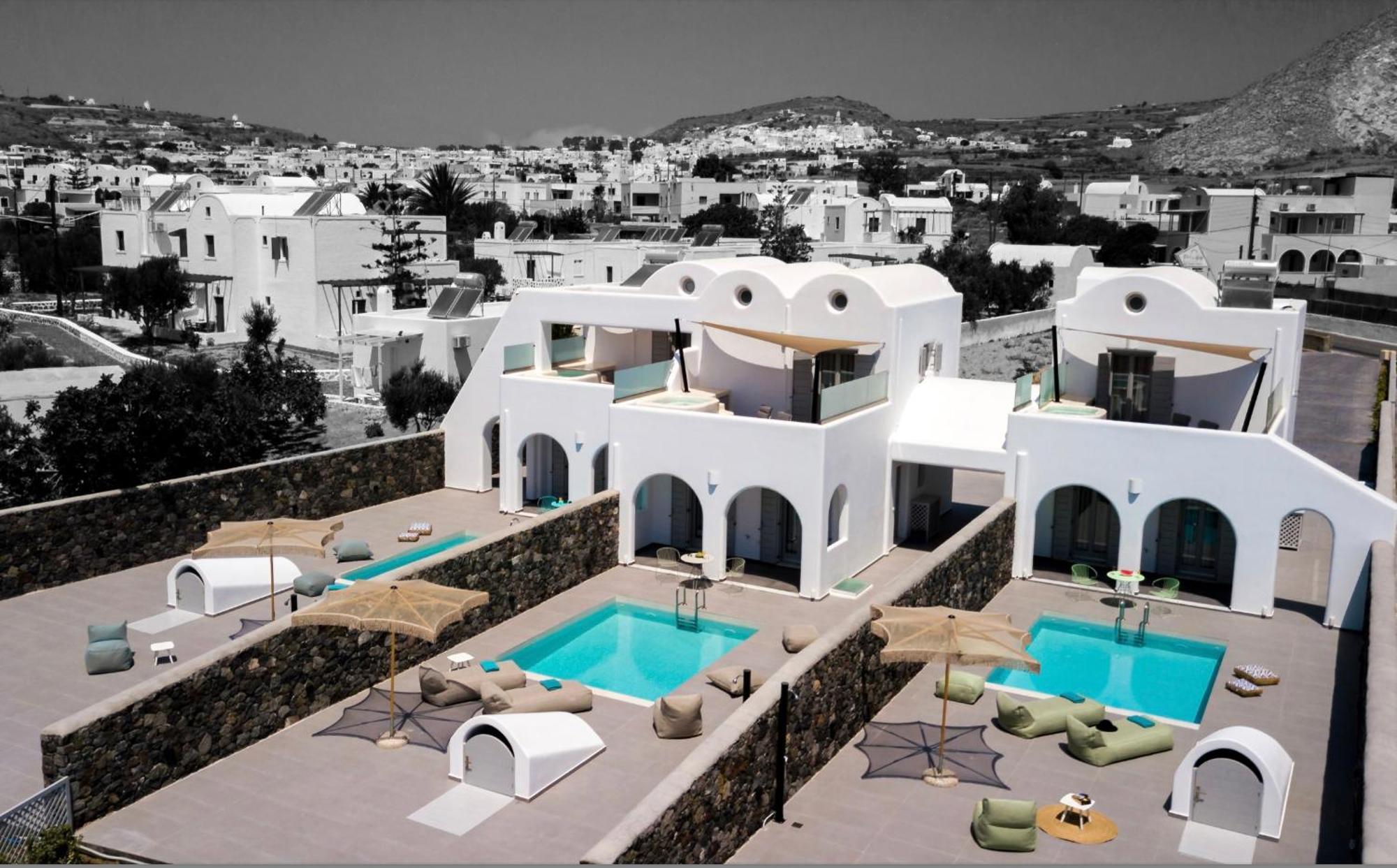 Modern Dome Homes Of Santorini Періса Екстер'єр фото